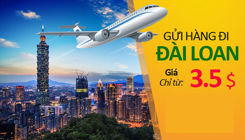 Nhận chuyển hàng đi Taiwan tại TpHCM